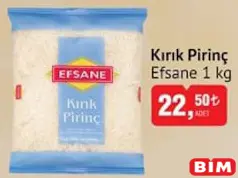 EFSANE KIRIK PİRİNÇ 1 KG
